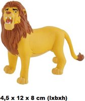 Bullyland - Disney The Lion King Simba taart topper decoratie - 4,5 x 12 x 8 cm (lxbxh)