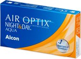 Air Optix Night and Day Aqua (3 lenzen) Sterkte: 0.00, BC: 8.40, DIA: 13.80