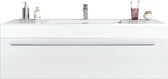 Badkamermeubel Garcia 120cm hoogglans wit badmeubel