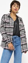 LOLALIZA Oversize jas - Zwart - Maat XL