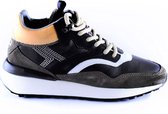 Giga sneaker G3846  zwart suede zwart leer-35