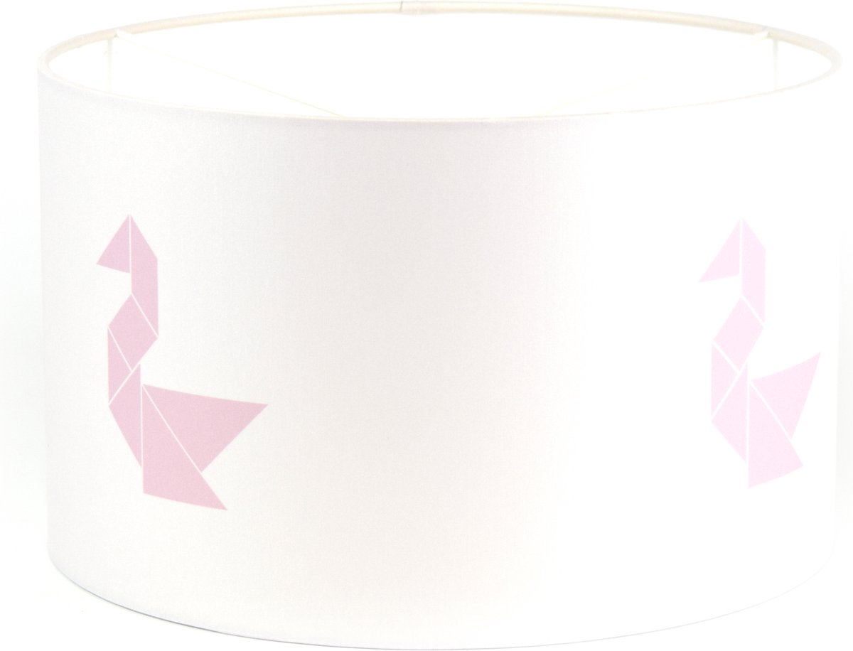 Bees and Bananas - Kinderkamer hanglamp - Zwaan - Roze - Kinderlamp