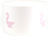 Bees and Bananas - Kinderkamer hanglamp - Zwaan - Roze - Kinderlamp