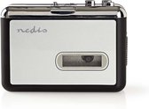 Nedis ACGRU100GY Draagbare Usb-convertor Voor Cassette Naar Mp3 Met Usb-kabel En Software