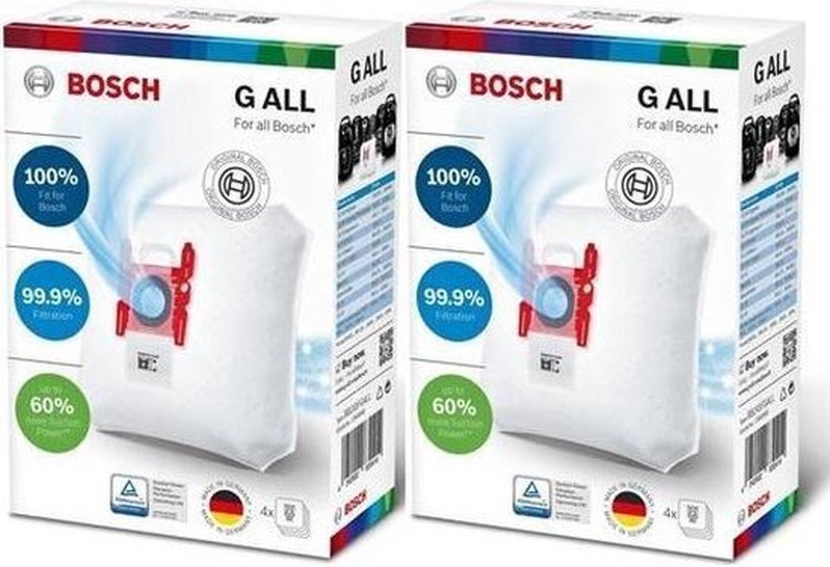 Bosch BBZ41FGALL Stofzuigerzakken 8 stuks