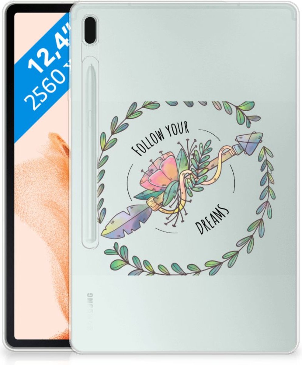Samsung Galaxy Tab S7FE Tablet Back Cover Boho Dreams