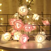 Sfeerverlichting | Valentijnsdag | Rozen | 20 Leds | 3 Meter | 3 Standen | Roze