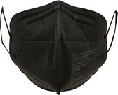 Virshields mondkapje FFP2 - 5 laags- zwart - 50 Pack