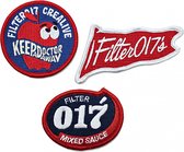 FILTER017 OUTDOOR PATCH SET BADGE/ Geborduurde Badge - Embleem - Badges - Petten - Tassen