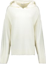 NA-KD Trui Knitted Hoodie 1018 007494 4070 Off White Dames Maat - S