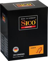 Sico Sico Ribbed Condooms - 100 Stuks