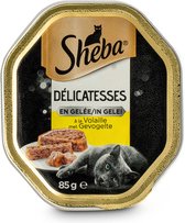 10x Sheba Délicatesse - gevogelte in gelei - 85g