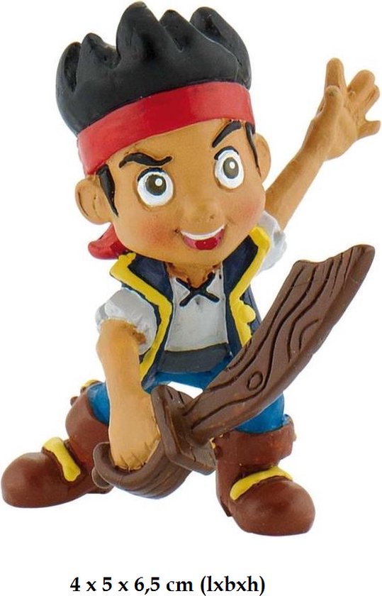 audit succes Spotlijster Bullyland - Disney Jake met zwaard van de Nooitgedachtland Piraten - taart  topper - 4... | bol.com