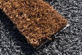 Kunstgras marron 4 x 11 mètres - 25 mm ✅ Production néerlandaise - Tapis de gazon le plus doux déclaré ✅ Perméable à l'eau | Jardin | Enfant | Animal