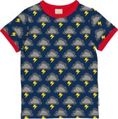 Maxomorra T-shirt Classic Lightning Maat 74/80