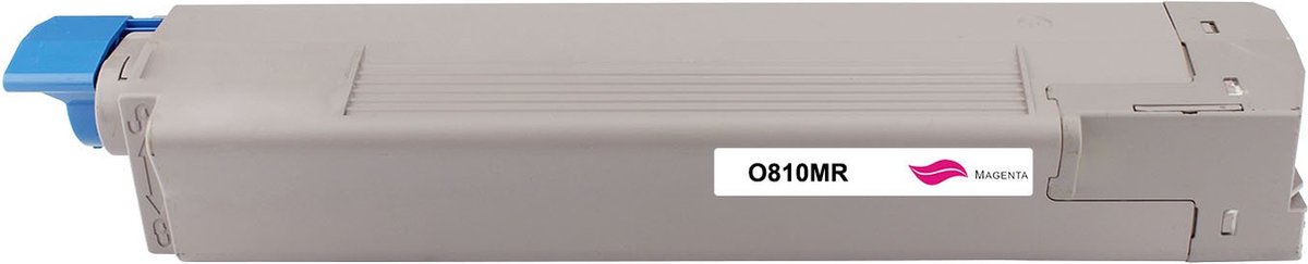 Oki 44059106 Toner Cartridge Magenta 8000 Pagina's - Huismerk Compatible - Oki C810 OKI C830 Okidata - 44059106 compatible 44059106 alternatief - Oki inktcartridge Kleur