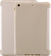 iPad Mini 2 case Goud - iPad Mini 3 case Smart cover - iPad Mini case - iPad Mini Case cover - Cover iPad Mini 1 /2/3 bookcase - iPad Mini 1/2/3 case soft Silicone Trifold case - Ntech