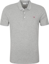 Napapijri - Polo Ealis Grijs - XXL - Modern-fit