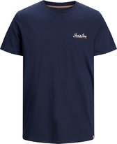 Jack & Jones T-shirt Orton Navy Blazer (Maat: 6XL)
