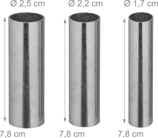 Relaxdays kruiwagenwiel 4.00-6 - rubber - 3 adapters - anti-lek - met luchtband - 100 kg - zwart-rood van Relaxdays — afbeelding 4