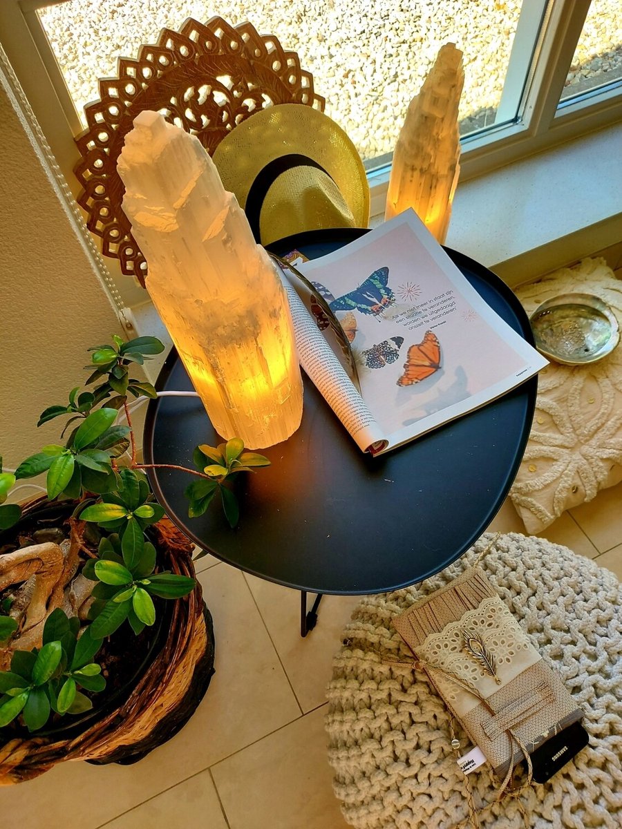 Seleniet ijsberg lamp XL 35 cm - vredig - zuiver - puur