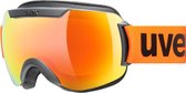 Uvex Skibril Downhill 2000 CV black-mat/orange-radar