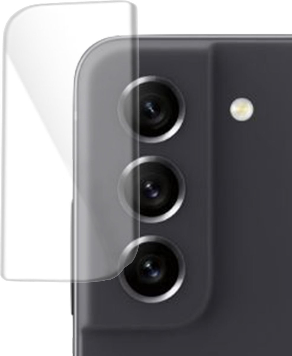 Camera Screenprotector geschikt voor Samsung Galaaxy S21 FE - Tempered Glas Screen Protector