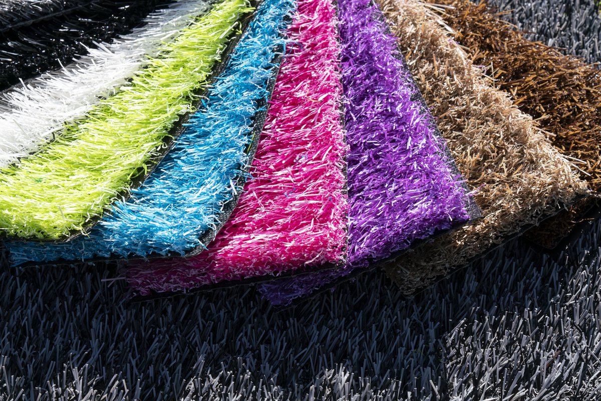 Paars Kunstgras 4 x 16 meter - 25mm ✅ Nederlandse Productie - Uitgeroepen zachtste Grastapijt ✅ Waterdoorlatend | Tuin | Kind | Dier