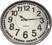 Klok - Rond - Analoog - Luxe - 50 cm - London - Tijd