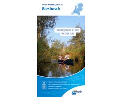 ANWB waterkaart 15 - Biesbosch