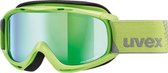 Uvex Skibril Slider FM apple-green/green junior