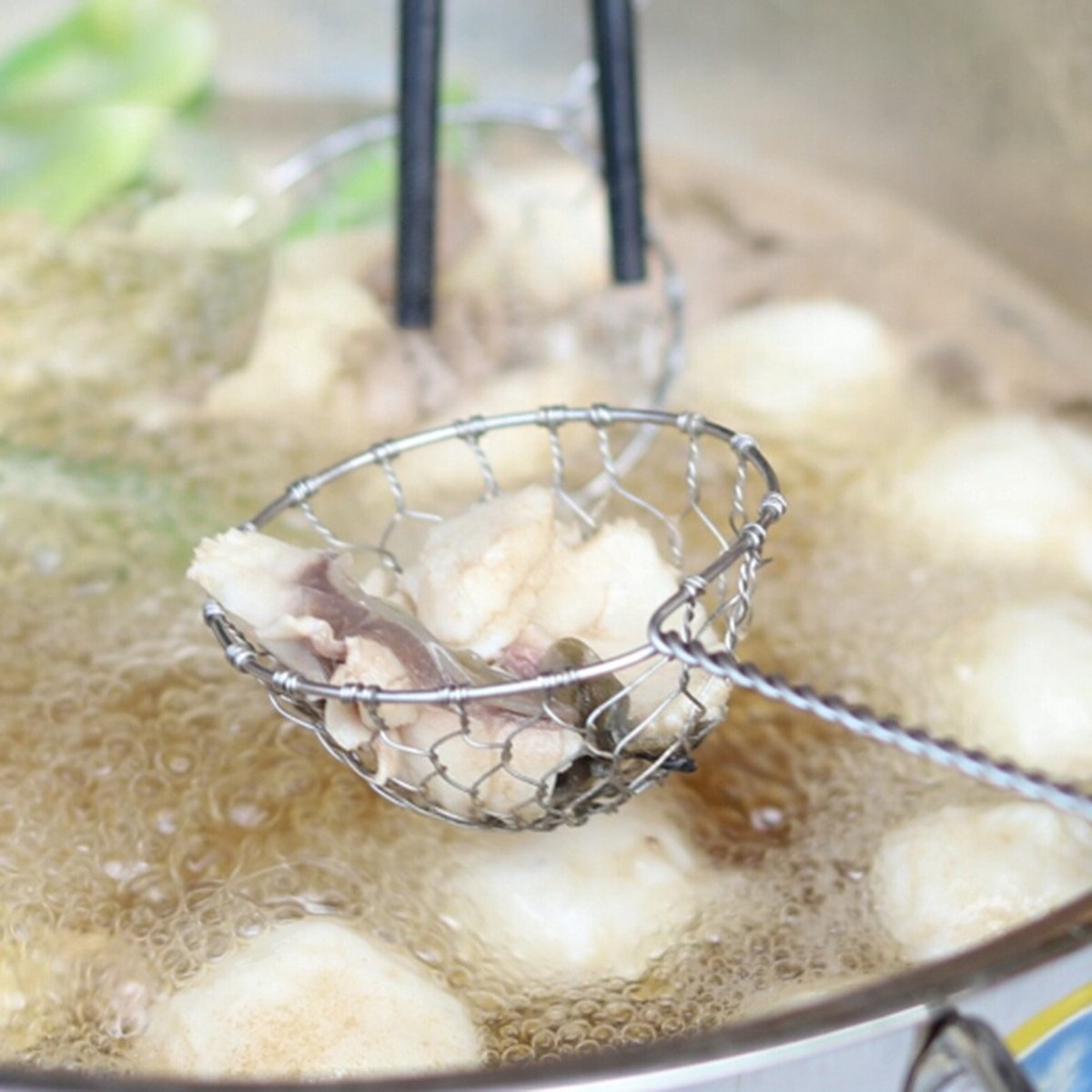 pop medeleerling rekenkundig Bondoo Fondue netjes - fondue-netjes 4 stuks - Fondue mandjes - Fondue zeef  - Chinese... | bol.com