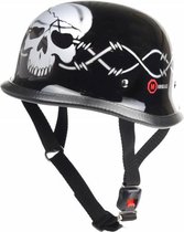 Redbike RK-304 duitse helm doodskop | maat L