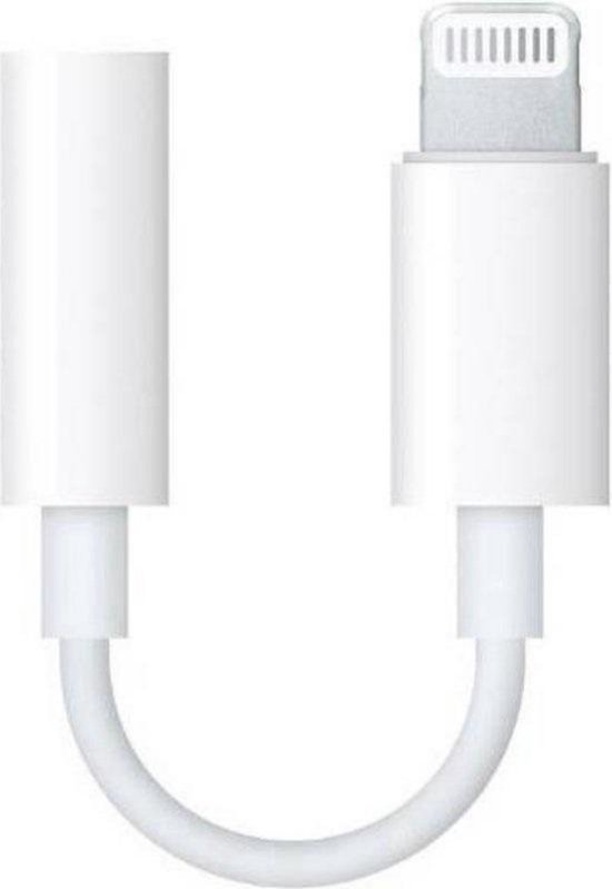 Lightning to 3.5 mm Headphone Jack Adapter naar iPhone - Wit | bol.com