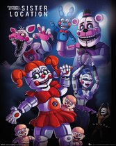 Five Nights at Freddy's Sister Location Group Mini Poster