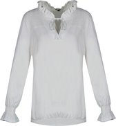 Exxcellent Adella Blouse Off White -44