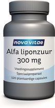 Nova Vitae - Alfa liponzuur - 300 mg - 120 capsules