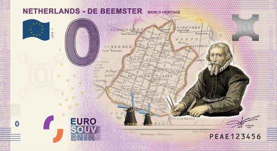Afbeelding van het spel 0 Euro biljet 2019 - De Beemster KLEUR