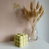 Studio Faeve Bubble Candle Olijfgroen | Bubble Kaars | Handgemaakt | Koolzaadwas | Olijfgroen