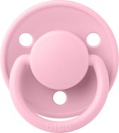 Bibs Speen De Lux - Baby Pink - one size - silicone