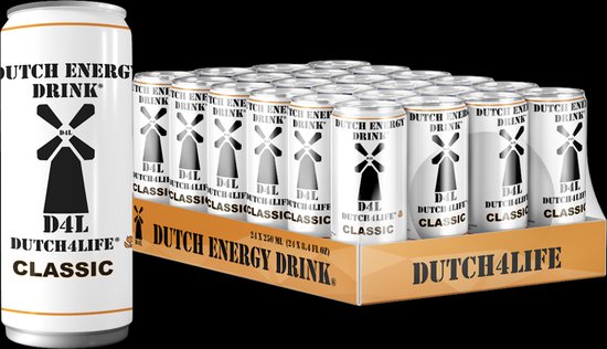 Dutch Energy Drink - Classic - 24x250ml
