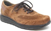 Durea 6248 685 9155 licht bruin suède sneaker