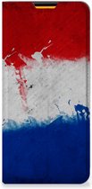 Flip Cover Geschikt voor Samsung Galaxy M52 Telefoonhoesje Nederlandse Vlag