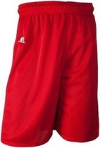 Russell Athletic - Sportbroek - Heren - Nylon Mesh Shorts - Rood - Large