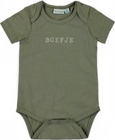 Babylook Romper Korte Mouw Boefje Deep Lichen Green