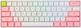 EPOMAKER SKYLOONG SK61 61 toetsen Hot Swappable Mechanisch Toetsenbord met RGB-achtergrondverlichting, NKRO, waterbestendig, Type-C kabel voor Win/Mac/Gaming (Gateron Optisch Bruin, Roze)