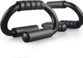 Fitualine -Opdruksteunen - Push-Up Grips - Push up Bars - Fitness Oefening - Compact