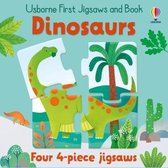 Usborne First Jigsaws And Book- Usborne First Jigsaws And Book: Dinosaurs