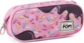 Oh My Pop! Etui - Pencil case - Sprinkles - 5 pennenlussen - 21 x 10 x 5 cm