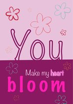 Moyze Lovely - Valentijnskaart - bloom - heart